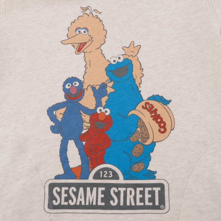 女装 (UT) Sesame Street仿羊羔绒连帽运动衫158005 优衣库UNIQLO