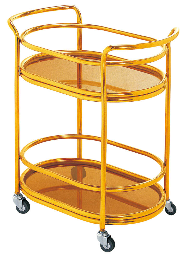 椭圆酒水车 酒品推送车 点心车 送酒车 甜品车 饮料茶水车 手推车