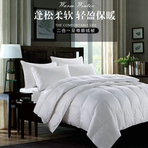 Hilton Hotel Down down by Hungarian imports 95 white goose down by core air conditioning by spring and autumn by the winter quilt