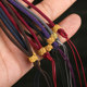 Qianya Milan 실 손으로 짠 Flat Knotted Gold Thread Cloud Tassel DIY Amber Jade Necklace Lanyard와 함께 추가 할 수 있습니다. Qianya Milan 실 손으로 짠 Flat Knotted Gold Thread Cloud Tassel DIY Amber Jade Necklace Lanyard와 함께 추가 할 수 있습니다.