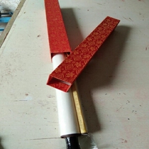 Calligraphy and painting brocade box Painting box High-end pull-out brocade box Calligraphy and painting box Packaging box 9 reel box Painting axis box