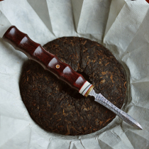 Bamboo Festival Tea Knife India Small Leaf Purple Sandalwood Tea Road Tea Set Accessories Tea Cone Red Woody Puer Tea Pry Tea Needle 0580