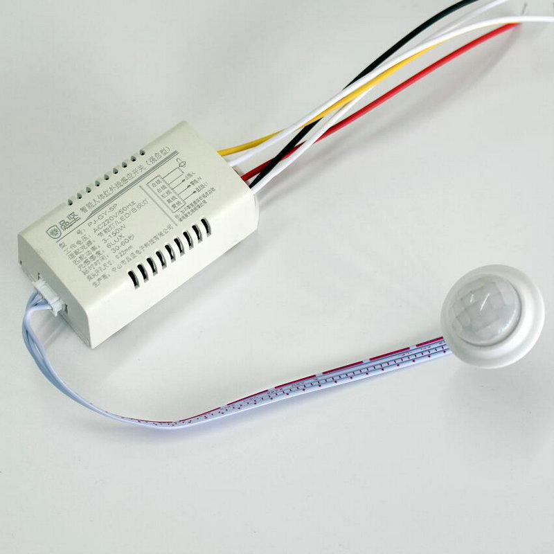 human body sensor switch infrared light control sensor module smart belt relay high power led220v household