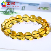 Xi Lingmen Mexican Blue Po Bracelet Women Mens Single Circle High Blue Amber Handle