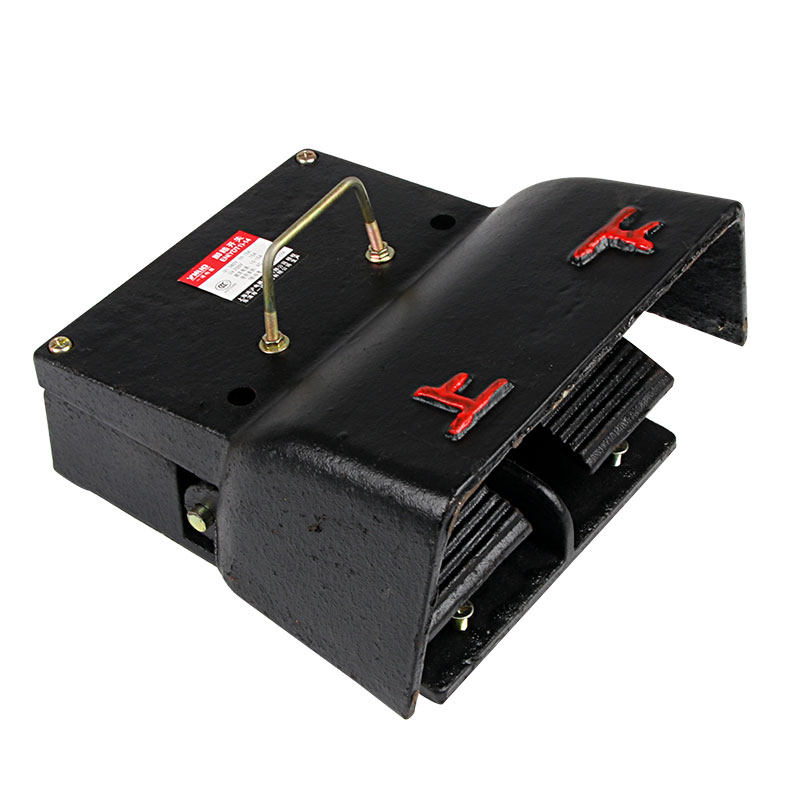 双脚踏开关ydt1-14冲床/液压折弯机双向铸铁上下脚踏开关脚踩开