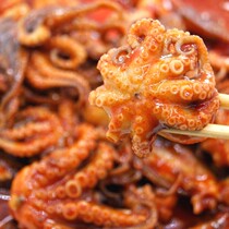 2 bags Guanhua four and spicy small octopus Octopus Octopus Dalian specialty snacks 350g Mini Octopus