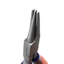 Half groove round mouth pliers 9-pin C circle Jewelry Ornament Gold & Silver Copper Wire Winding String Beads Handmade DIY Tool Roll Needle Pliers