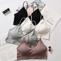 Beauty back smear underwear woman no steel ring anti-walking light harness vest wrapped in chest to woo high school student girl bra summer