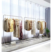 bei europfine clothing store display Silver childrens clothing for men shelf high-grade huo jia wang red ins hanger