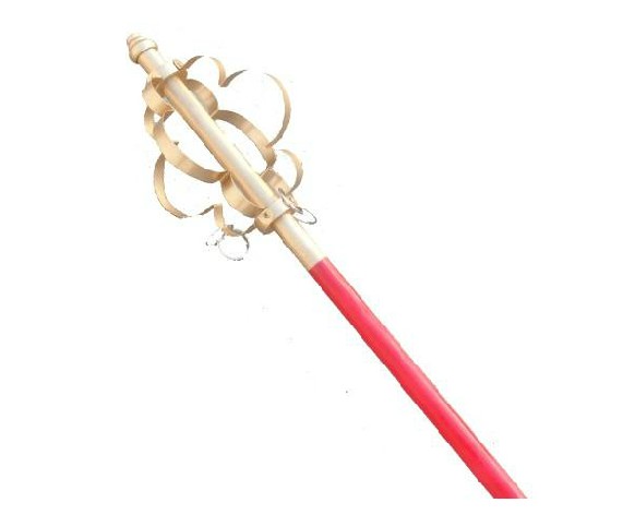 西游记兵器 唐僧法海禅杖 法杖 儿童节年会舞台表演道具 不锈钢