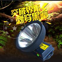 Hunting brand LP858LED waterproof strong light rechargeable lithium strong bald light fishing light head-mounted flashlight 10W