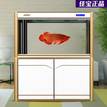 Large and medium-sized fish tank aquarium Living room bottom filter Lower filter for household change of water Ecological glass gold dragon fish tank