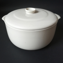 Small bear stew cooker accessories DDZ-101 A12A1 white porcelain gall cover 1 2 liters of electric stew lid ceramic cover