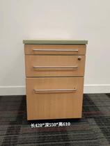 Steel and wood combined file cabinet Movable cabinet Office cabinet Table bottom cabinet push cabinet Data cabinet Three draw cabinet File cabinet Mobile cabinet