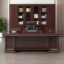 Chinese style single desk executive desk boss desk simple supervisor manager desk president desk and chair combination furniture