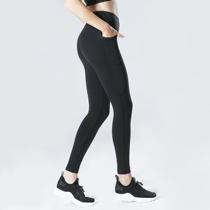 VH fitness sports leggings womens quick-drying breathable yoga pants elastic outer wear high waist hip lift thin running pants spring