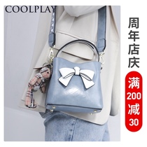 Bag womens crossbody bag large capacity wild wide shoulder bag bucket bag women contrast color fashion handbag 2021 new trend