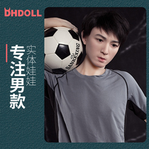 Solid doll macho gay silicone doll abdominal muscles handsome female meat sex doll gay dhdoll Junhao