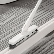 Tile toilet supplies household floor brush bathroom gap brush retractable long handle bristles cleaning brush toilet wall brush