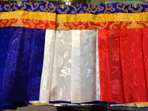 Tibet Tibetan cloth five-color curtain Buddhist Tantric supplies Puma wall wall curtain 5 pieces