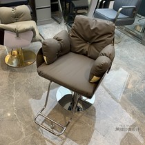 Net red chair barbershop chair high-grade hair cutting stool hair salon special hair salon hot dyeing chair can lift down chair