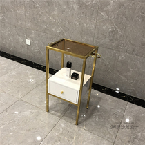 Barber shop cart cabinet tool table hair salon special hairdresser tool cabinet floor hairdresser hair mirror table cabinet