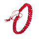 ສີແດງ Crystal Bracelet Handmade ສາຍແຂນຈີນສີແດງສາຍແຂນ Zodiac ປີເຊືອກສີແດງການປັບສາຍແຂນ