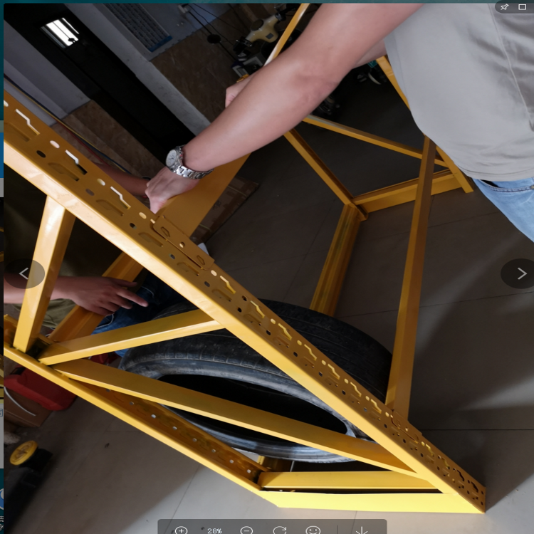 轮胎货架展示架承重强加固加厚挂墙吊挂轮胎架挂在墙上的上墙