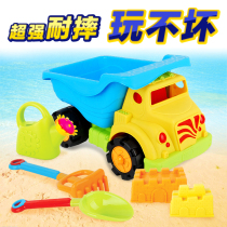 Shengyang large Beach car hourglass childrens toys beach bucket engineering truck shovel digging sand sand toys