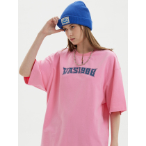 (VASCO Official Shop) Summer State Tide Original Foundation Logo Print Tide Card Easy Lovers Short Sleeve T-shirt