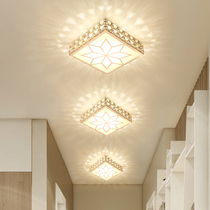 Modern and simple square led aisle light Corridor light Balcony ceiling light Crystal home light Modeling light Entrance light