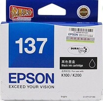 Original Epson Epson T1371 137 K100 K105 K200 K205 K305 cartridge