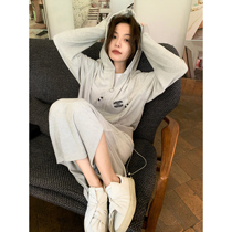 YUYUREAL-The sweater suit womens early fall new fashion half-body dress Two sets