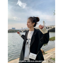 YUYUREAL-casual suit jacket female spring and autumn small sub-temperament western coat