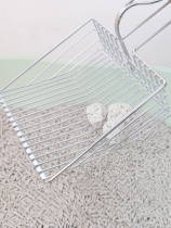 Stainless steel cat sand shovel large tofu cat litter cat litter shovel cat shit shovel long handle bentonite pine cat sand shovel