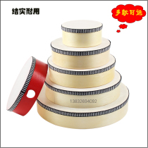6 inch 8 inch 10 inch wooden hand drum sturdy Orff percussion instrument Childrens toy instrument Xinjiang dance props