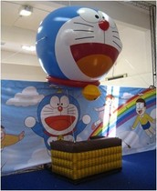 pvc Dang cat lift-off balloon robot cat lift-off air model cartoon Doraemon Air model cartoon