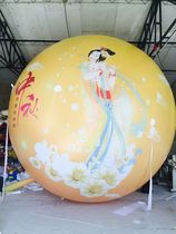 Inflatable Moon Moon Moon rabbit cartoon light inflatable moon cake Air model large advertising Moon model customization