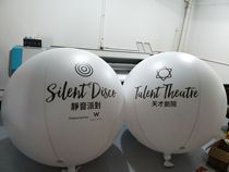 Inflatable Globe Planet Nine Planet Pure White Balloon Hanging Air Model Cartoon Ball Model