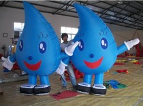 2 meters 3 meters drip type cartoon Air model advertising inflatable walking cartoon mascot commercial celebration inflatable cartoon