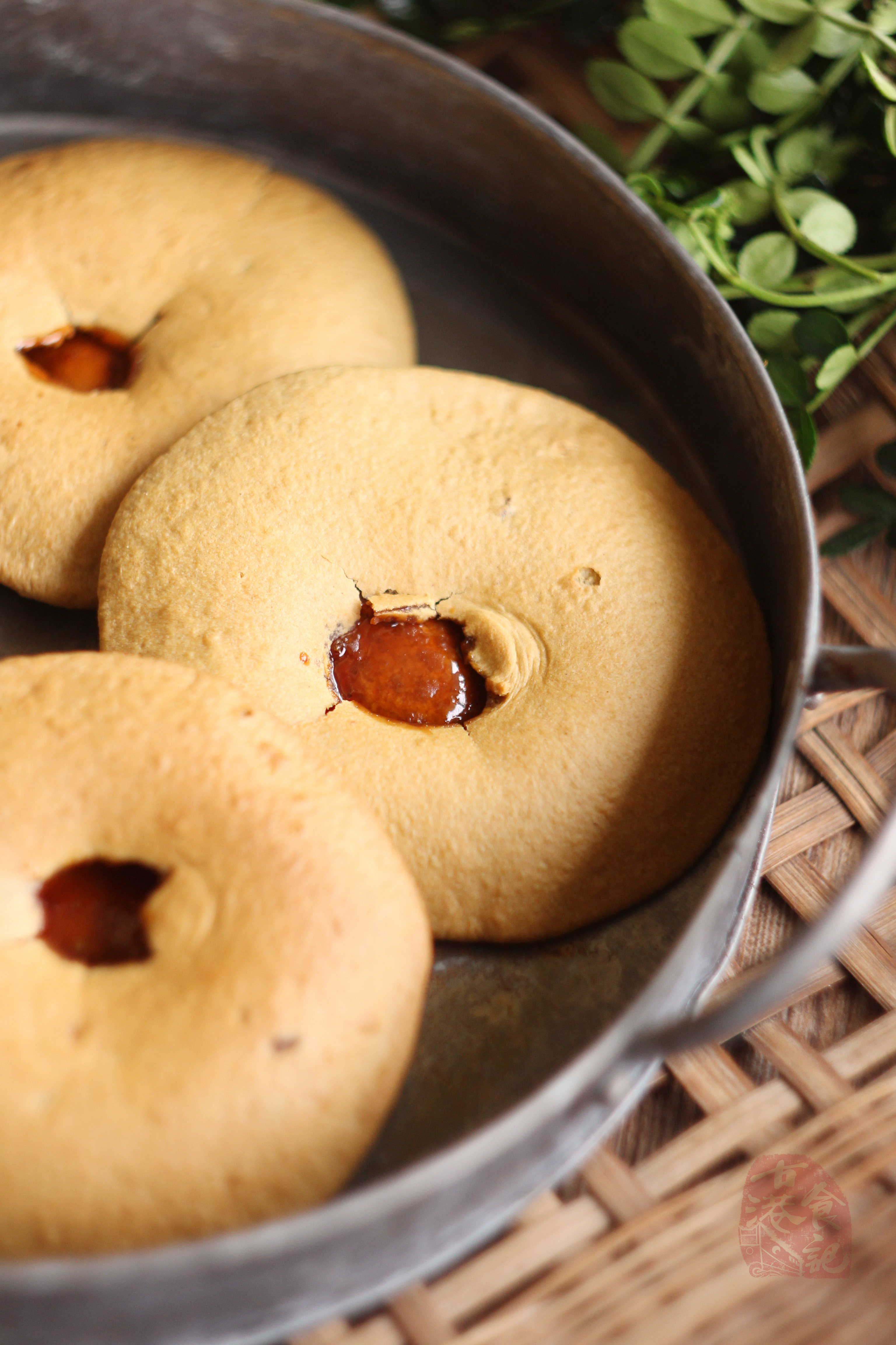 传统糕点-古港食记| 潮汕惠来特产手工红糖肚脐饼双炉饼传统小吃零食2