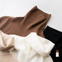 Pleasant skin ③ German high quality BY yarn wool high collar slim slim slim sweater autumn winter Siping base shirt