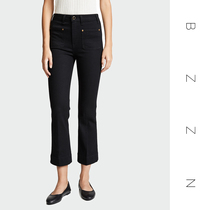 Pressed meat Lean Four Sides of the Kh@ fabric Upgraded Version Front Pocket High Waist Straight Drum Microlaps 90% Jeans Early Spring