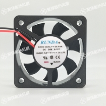 Original RUNDA 24V 0 12A 5CM 5010 2-wire silent cooling fan
