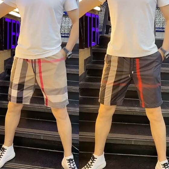 Summer ice silk casual shorts for men's light and versatile plaid pinch pants fashionable trendy quick-drying sports mid-sports
Summer ice silk casual shorts for men's light and versatile plaid pinch pants fashionable trendy quick-drying sports mid-sports