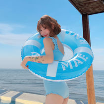 Swimming ring adults thickened men and women Net red inflatable life buoy large children 1-3-6 years old adult underarm swimming ring