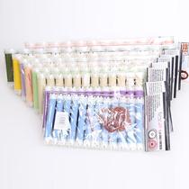 Imported material sponge perm bar curling bar with rubber band pear flower cold hot bar water pattern hot thick standard bar