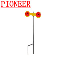 Pioneer IPSC competitive knockdown automatic reset shooting target NERF toy soft bullet water bullet gun Metal target