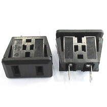 AC-09 AC-02A power socket switch socket 10A250V 2-hole card female socket AC power socket