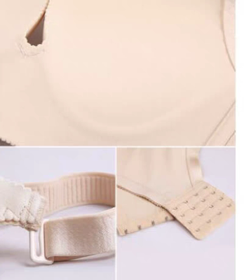 宝贝真的很不错，穿上效果很好，厚度也刚刚好，价格也实惠。无钢圈真的很好穿，试过了才评价的哦！刚才下水洗过了，没有发现褪色或者出现洗出来黄色的水的情况。喜欢的亲们赶快下手哦。祝卖家生日兴隆哦